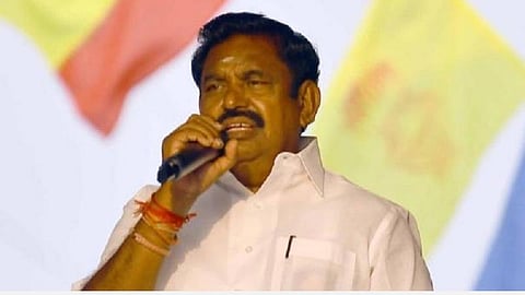 எடப்பாடி பழனிசாமி | கோப்புப் படம்.