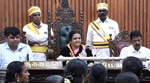 ரூ.100 கோடி வரி பாக்கி வைத்துள்ள நிறுவனங்களுக்கு ‘சீல்’ - மதுரை மாநகராட்சி கூட்டத்தில் மேயர் இந்திராணி எச்சரிக்கை