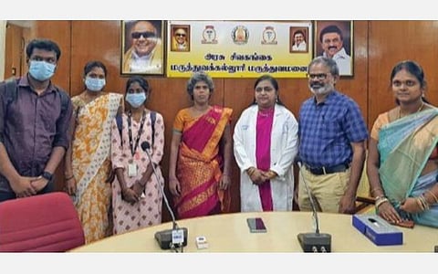 சிவகங்கையில் மனநலம் பாதித்து சுற்றி திரிந்த பெண்ணை குணமாக்கிய அரசு மருத்துவர்கள்
