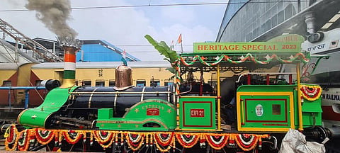 நீராவி இன்ஜின் ரயில் இயக்கம்