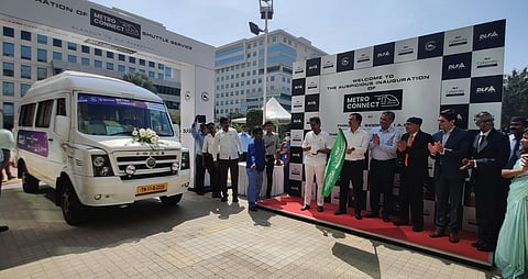 "மெட்ரோ கனெக்ட் திட்டத்தை தொடங்கி வைத்த சித்திக்