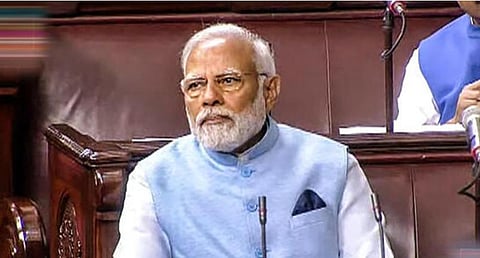 “என் மீதான இந்தியாவின் நம்பிக்கை, எதிர்க்கட்சிகளுக்குப் புரியாது” - நாடாளுமன்றத்தில் பிரதமர் மோடி பேச்சு