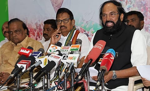 சென்னையில் நடந்த செய்தியாளர்கள் சந்திப்பில் தெலங்கானா மாநில காங்கிரஸ் கமிட்டி முன்னாள் தலைவர் உத்தம் குமார் ரெட்டி