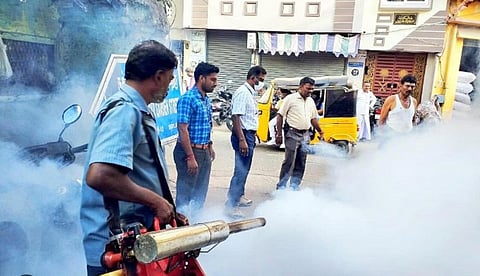 சென்னை மாநகராட்சி சார்பில் ஒரு வாரத்தில் 32,000 தெருக்களில் கொசு ஒழிப்பு பணி