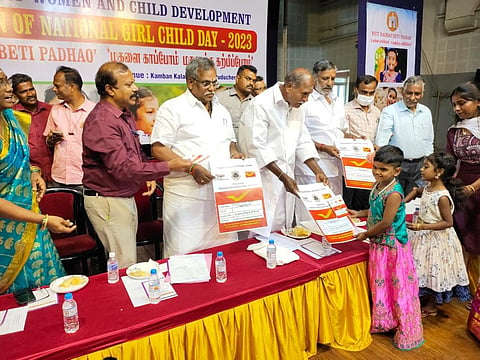 செல்வமகள் சேமிப்பு கணக்கு தொடங்கப்படும்போது புதுச்சேரி அரசும் கூடுதலாக தொகை செலுத்த முடிவு