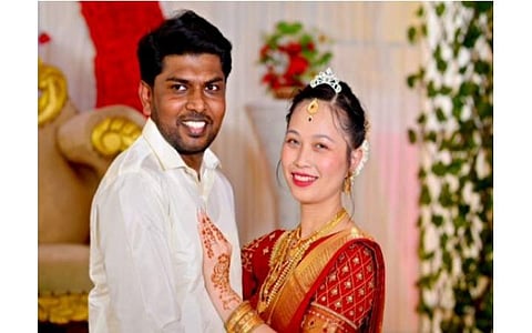 ஜப்பானில் மலர்ந்த காதல்: வியட்நாம் பெண்ணை மணந்த கூடங்குளம் பொறியாளர்