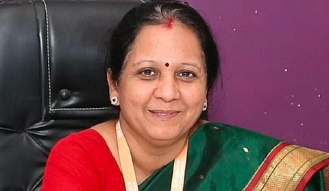 உயிரிழந்த கல்லூரி முதல்வர் விமுக்தா சர்மா.