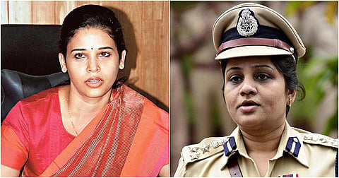 ரோஹினி சிந்தூரி ஐஏஎஸ், ரூபா ஐபிஎஸ்