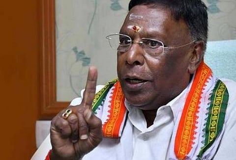 புதுச்சேரியில் எல்லா துறைகளிலும் ஊழல் - முன்னாள் முதல்வர் நாராயணசாமி குற்றச்சாட்டு