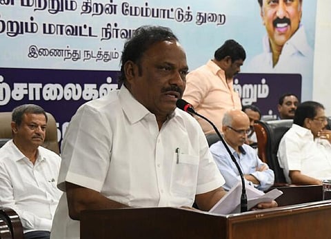 அமைச்சர் கணேசன் | கோப்புப் படம்