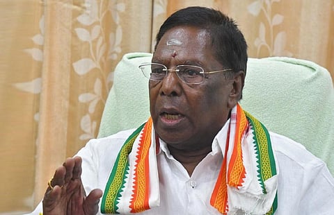 புதுச்சேரி காங்கிரஸ் தலைவர் நாராயணசாமி | கோப்புப் படம்