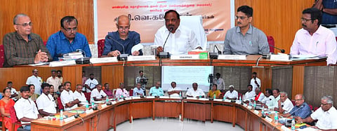 தமிழ்நாடு பட்டாசு மற்றும் தீப்பெட்டி தொழிலாளர்கள் நலவாரியத்தின் முதலாவது வாரியக் கூட்டம்
