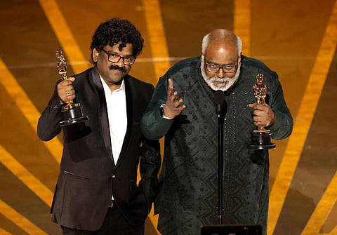 ஆஸ்கர் விருது வென்றது ‘ஆர்ஆர்ஆர்’ படத்தின் ‘நாட்டு நாட்டு’ பாடல்