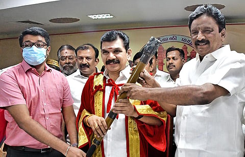 நெல்லை மேயர் பிஎம் சரவணன்