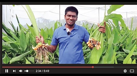 விவசாயத்துக்கு உதவும் யூடியூபர்!