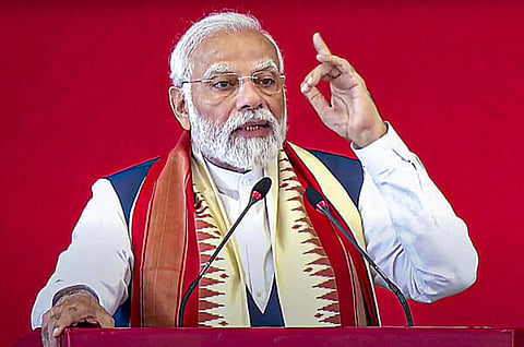 “வளர்ந்த நாடாக மாறுவதற்கான பாதையில் இந்தியா உள்ளது” - பிரதமர் மோடி