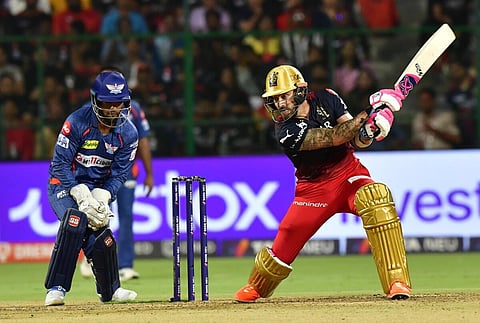 IPL 2023: RCB vs LSG | டாப் 3 பேட்ஸ்மேன்களின் டாப் கிளாஸ் அதிரடி - ஆர்சிபி அணி 212 ரன்கள் குவிப்பு