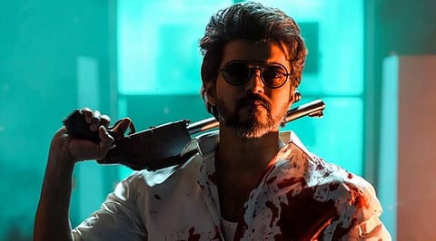 பீஸ்ட் படத்தில் நடிகர் விஜய்
