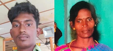 மகன் செல்வராஜ், தாய் சுமதி