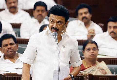 சட்டப்பேரவையில் பதிலளித்து பேசும் முதல்வர் ஸ்டாலின்