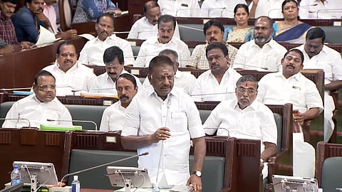 அதிமுக தலைமை அலுவலகத்தில் வன்முறை சம்பவம் - பேரவையில் இபிஎஸ், ஓபிஎஸ், முதல்வர் விவாதம்
