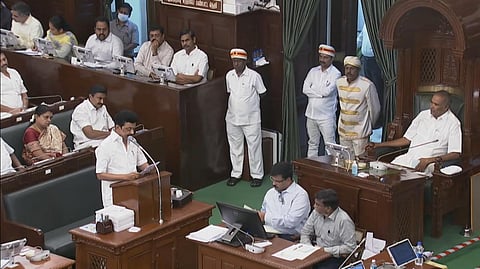 பேரவையில் பேசிய முதல்வர் மு.க.ஸ்டாலின்