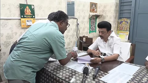 ஆய்வு மேற்கொண்ட முதல்வர்