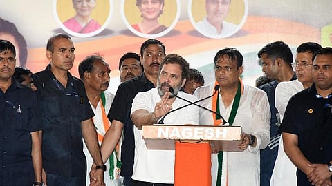 பிரச்சாரத்தில் ராகுல் காந்தி