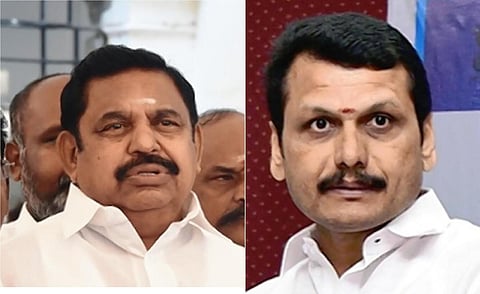 எடப்பாடி பழனிசாமி மற்றும் செந்தில் பாலாஜி | கோப்புப் படங்கள்