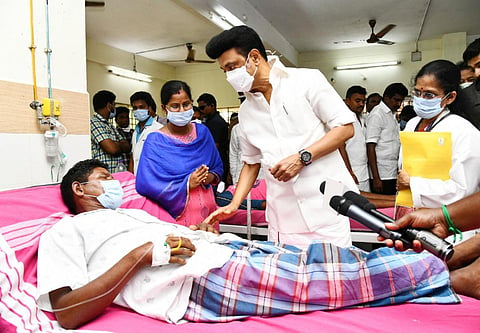மருத்துவமனையில் முதல்வர் ஸ்டாலின்