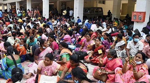 பணி நிரந்தரம் கோரி இன்றுமுதல் தொடர் போராட்டம்: பகுதிநேர ஆசிரியர்கள் அறிவிப்பு