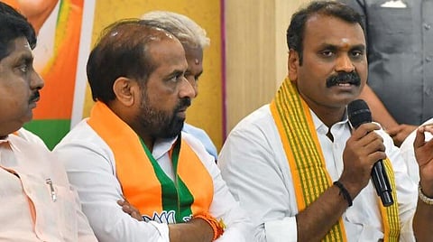 “தனியார் மயம் குறித்து காங்கிரஸ் பேசுவது சரியல்ல” - மத்திய இணையமைச்சர் எல்.முருகன்
