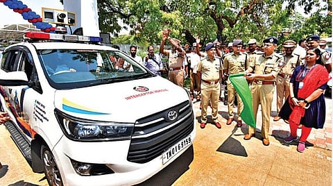 ரேடார், நவீன கேமராவுடன் ரோந்து வாகனம்: காவல் ஆணையர் சங்கர் ஜிவால் தொடங்கிவைத்தார்