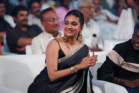 “படத்தில் நான் ஒரு கம்யூனிஸ்ட்; வேற மாதிரி இருக்கும்” - ‘மாமன்னன்’ குறித்து நடிகை கீர்த்தி சுரேஷ்