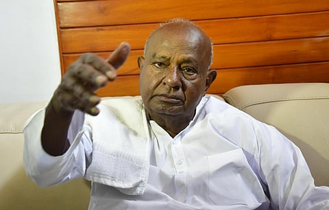 ரயில்வே அமைச்சரின் ராஜினாமாவை கோருவது புத்திசாலித்தனம் அல்ல: தேவகவுடா கருத்து
