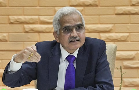 ரிசர்வ் வங்கியின் கவர்னர் சக்திகாந்த தாஸ்