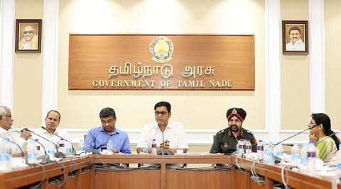 பாதுகாப்புத் துறையின் தேவைகளை பூர்த்தி செய்யும் தொழில்களுக்கு ஆதரவு - அமைச்சர் டி.ஆர்.பி.ராஜா உறுதி
