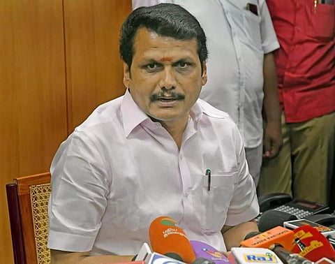 அரசு இணையதளத்தில் இலாகா இல்லாத அமைச்சராக இடம்பெற்றார் செந்தில் பாலாஜி