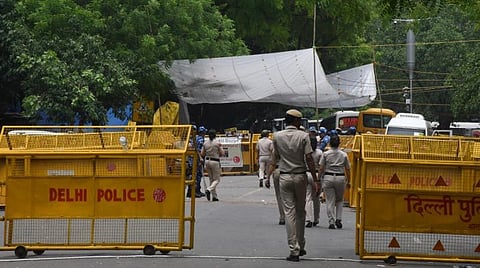 போதை மருந்து கடத்தலுக்கு எதிராக டெல்லியில் போலீஸார் சோதனை