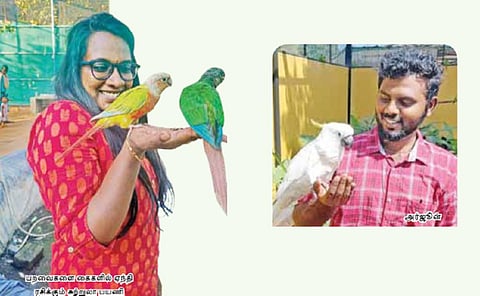 மதுரையில் முதல் பறவைகள் பூங்கா! - ஓர் இளைஞரின் அசத்தல் முயற்சி!