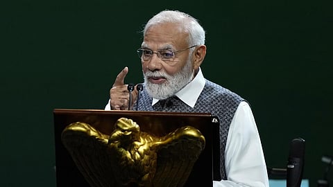 அமெரிக்க நாடாளுமன்ற கூட்டுக் கூட்டத்தில் உரையாற்றிய பிரதமர் நரேந்திர மோடி