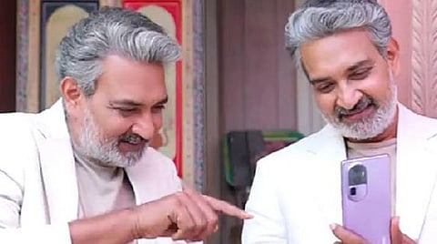 விளம்பரத்தில் நடிக்கும் இயக்குநர் ராஜமெளலி - வைரலாகும் வீடியோ