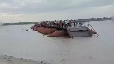 பிஹாரில் ஒரே மாதத்தில் 3-வது பாலம் இடிந்தது