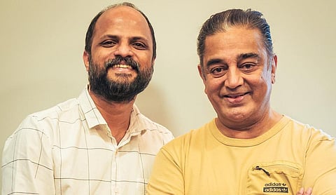 “அவரைப் பார்த்தபோது நடுங்கினேன்” - கமல்ஹாசனை சந்தித்த ‘2018’ இயக்குநர் நெகிழ்ச்சி