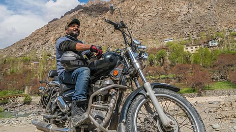 வியக்க வைக்கும் இமயமலையின் பயண அனுபவங்கள் - விரிவரிக்கும் ‘பைக் ட்ராவலர்’
