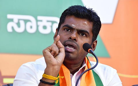 “காவல் துறை காலிப் பணியிடங்களை நிரப்புவதே டிஐஜி விஜயகுமாருக்கு செலுத்தும் மரியாதை” - அண்ணாமலை