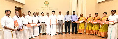 கிராமப்புறங்களில் உள்ள 2,500 கோயில் திருப்பணிக்கு ரூ.50 கோடி - முதல்வர் ஸ்டாலின் வழங்கினார்