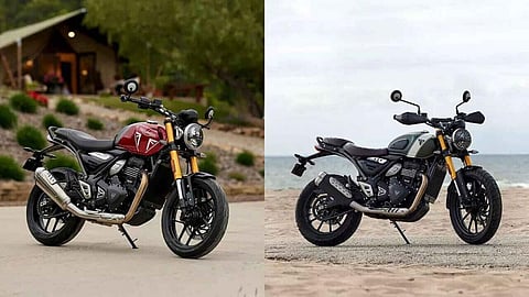 பஜாஜ் நிறுவனம் சார்பில் தயாரிக்கப்பட்ட 2 டிரையம்ப் மோட்டார் சைக்கிள்கள் அறிமுகம் - ரூ.2.23 லட்சம் விலையில் வாங்கலாம்