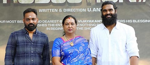 விஜயகாந்த் மகன் சண்முகபாண்டியனின் புதிய படம் தொடக்கம்