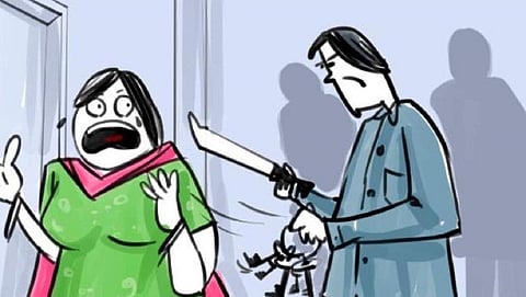 மங்கி குல்லா கொள்ளையர் அட்டகாசம் - தம்பதியை தாக்கி 6 பவுன் பறிப்பு